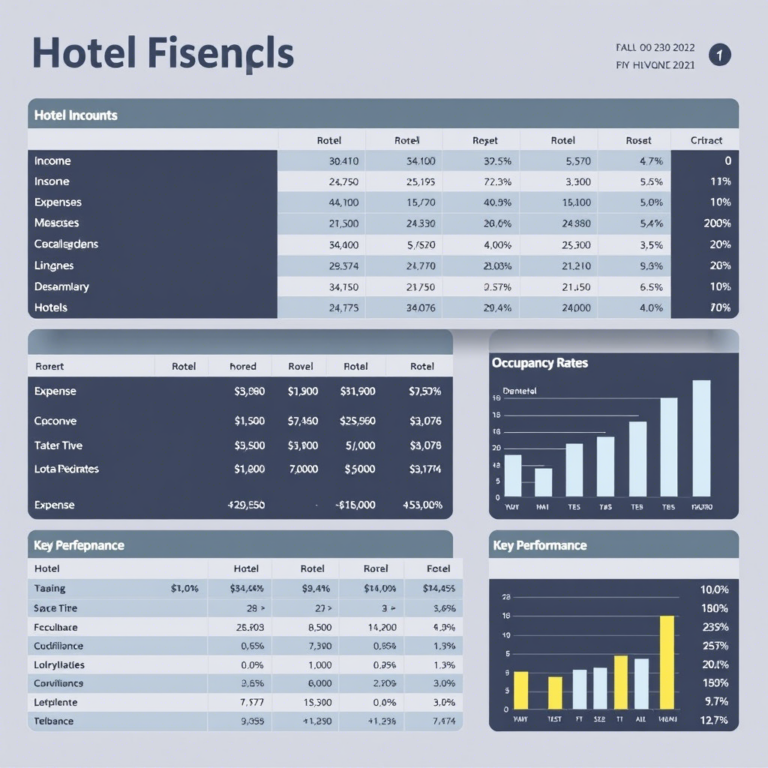 Hotel Financial Reporting Template